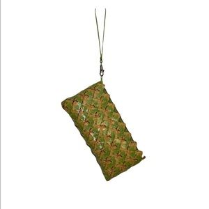 Ecosit Funky Yellow and Green Wristlet